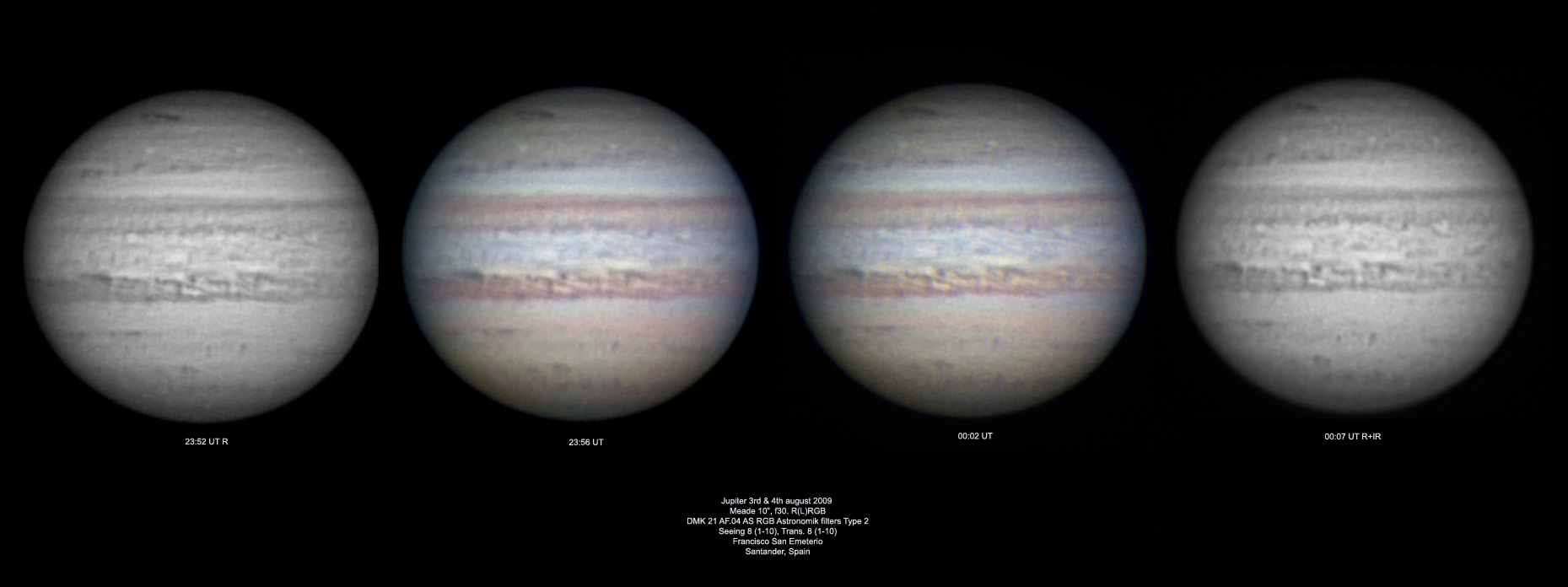 Impacto Júpiter - Agosto 2009