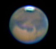 Marte a dos días de la oposición - agosto 2003